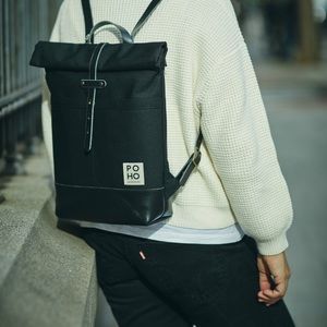pOHo Friedman All Black Backpack